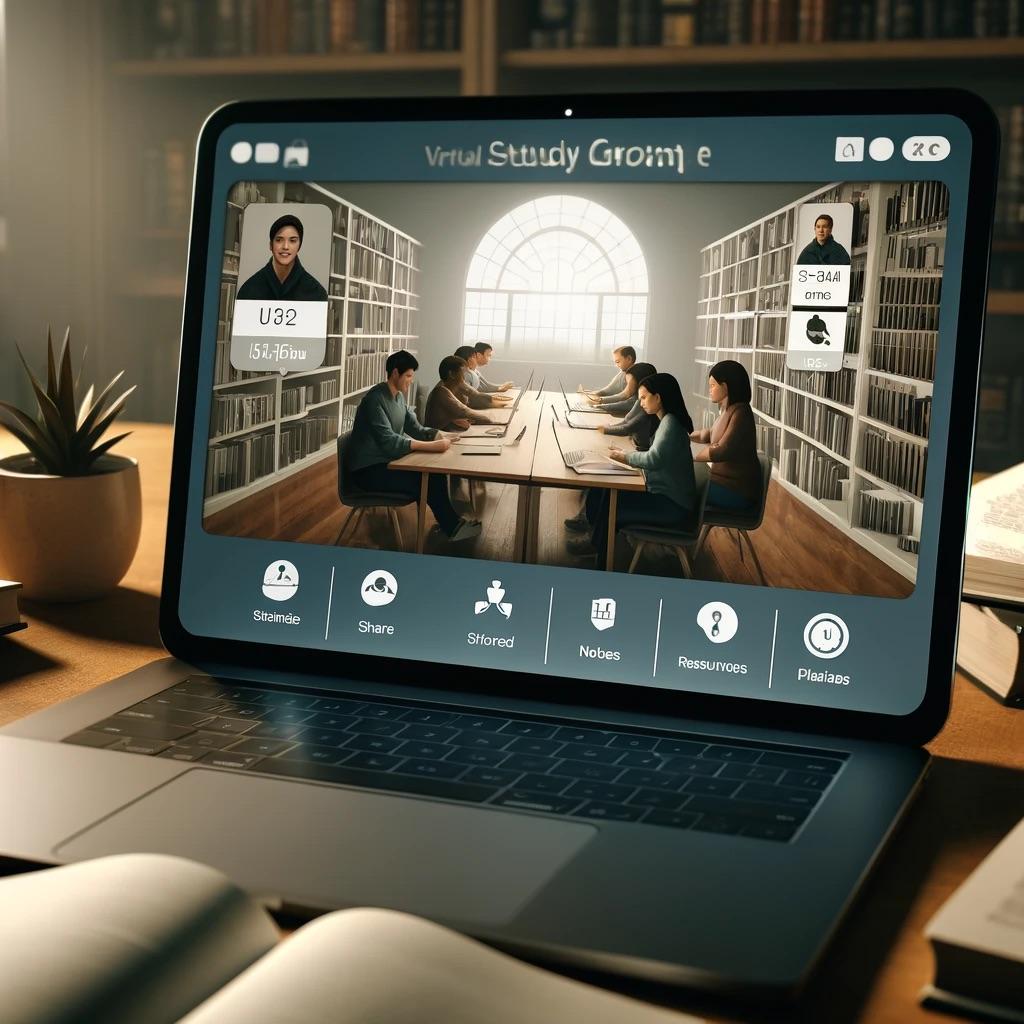 Image of Virtual Study Group Platform